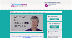 Desktop Screenshot of burgoonhypnosis.com